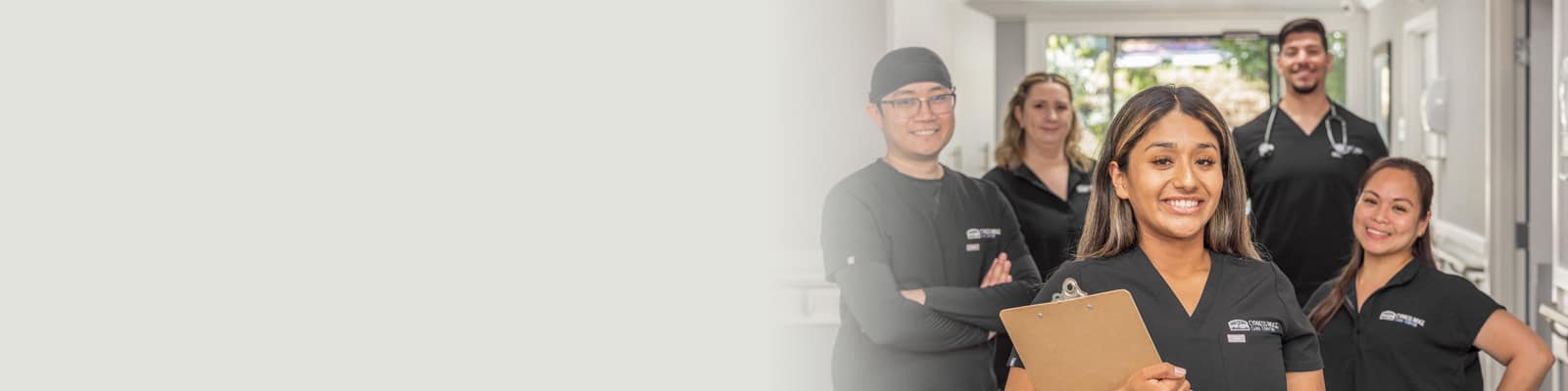 Group of nurses standing together at Cypress Ridge