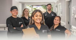 Group of nurses standing together at Cypress Ridge