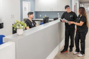 Nurses talking at Cypress Ridge