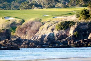 Ocean view and golf course at Cypress Ridge