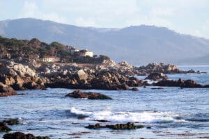 Ocean view at Cypress Ridge showing waves