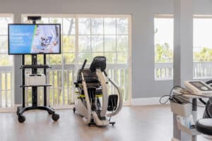 Rehab gym at Cypress Ridge