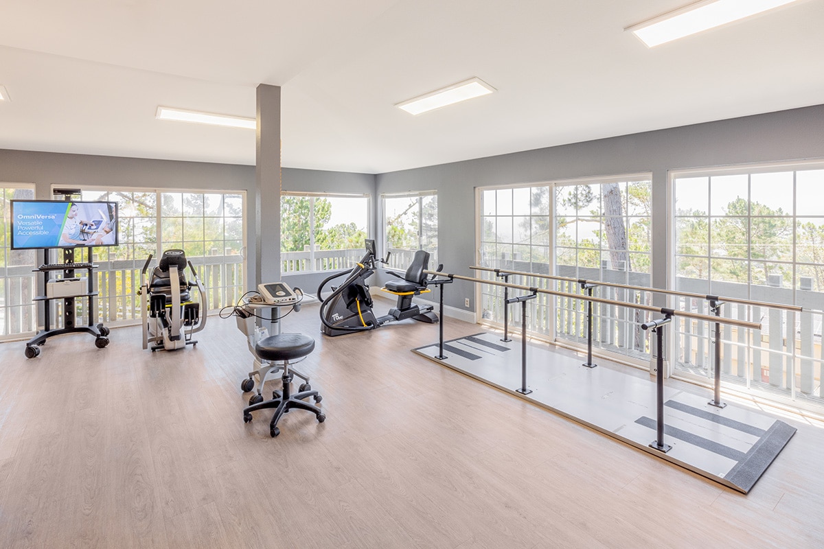 Rehab room at Cypress Ridge